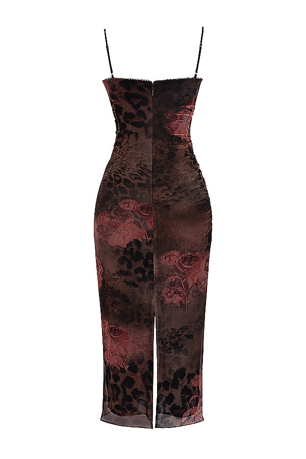 Nalini-Printed Maxi Dress